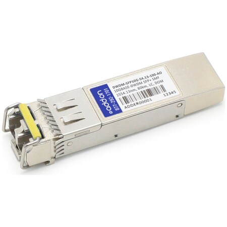 Add-On This Cisco Dwdm-Sfp10G-54.13 Compatible Sfp+ Transceiver Provides DWDM-SFP10G-54.13-100-AO